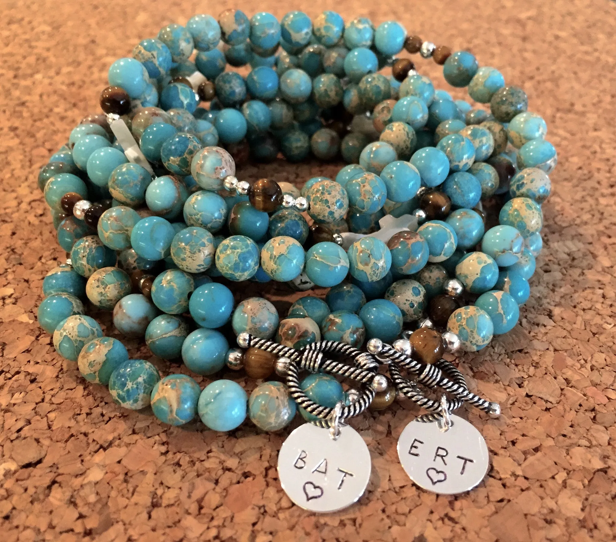 "Suzanne" African Turquoise Necklace or Bracelet