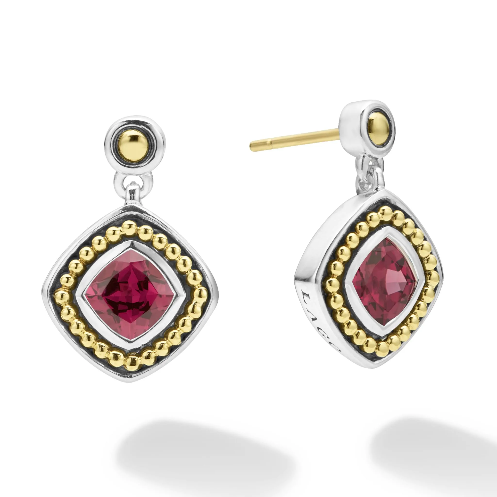 Rittenhouse Rhodolite Garnet Drop Earrings