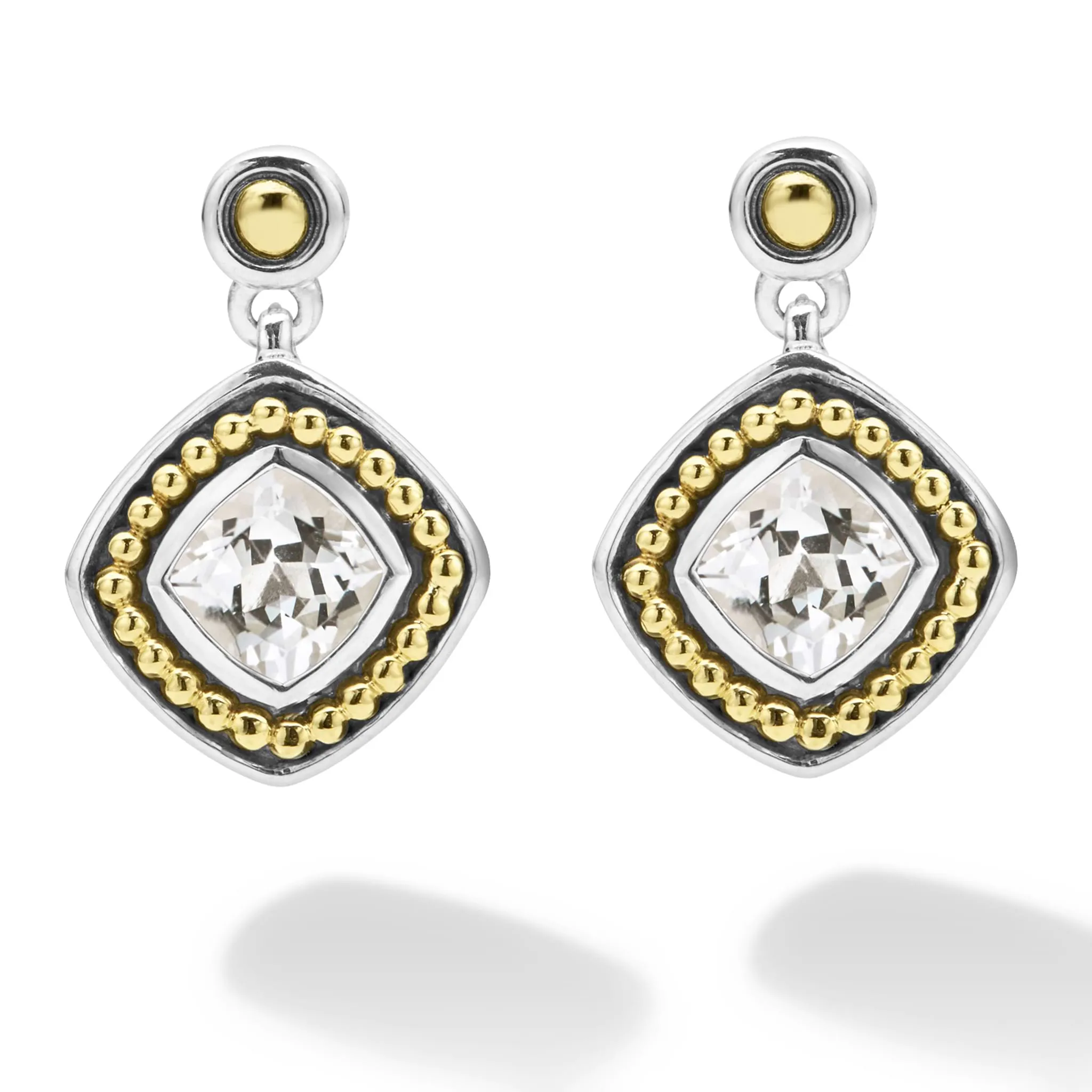 Rittenhouse White Topaz Drop Earrings