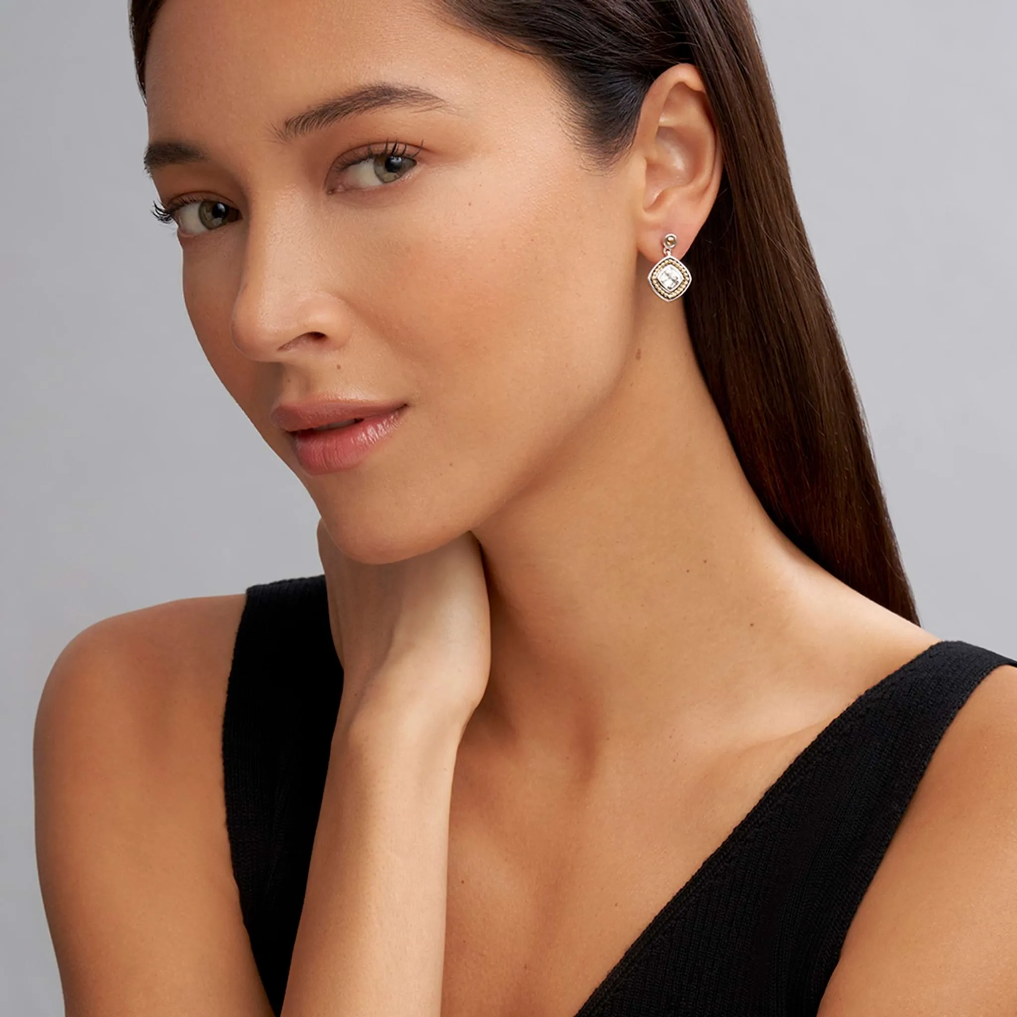 Rittenhouse White Topaz Drop Earrings