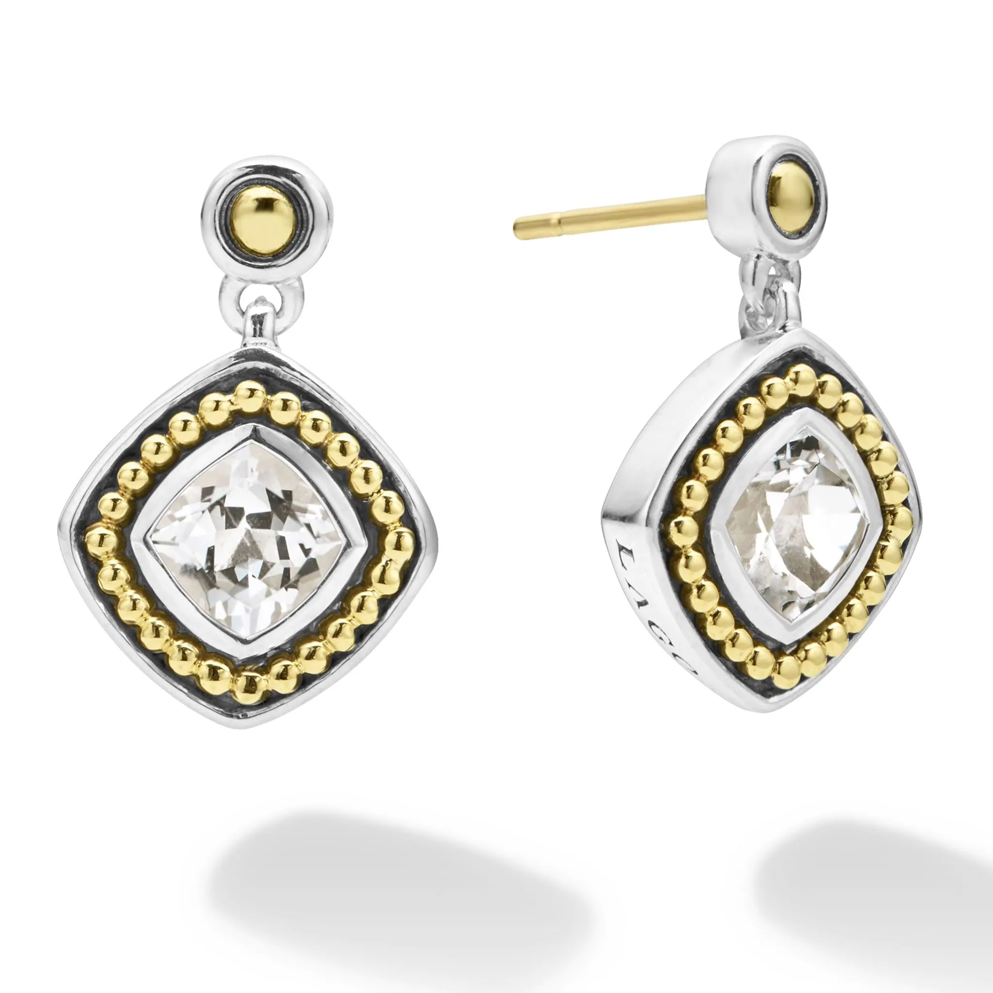 Rittenhouse White Topaz Drop Earrings