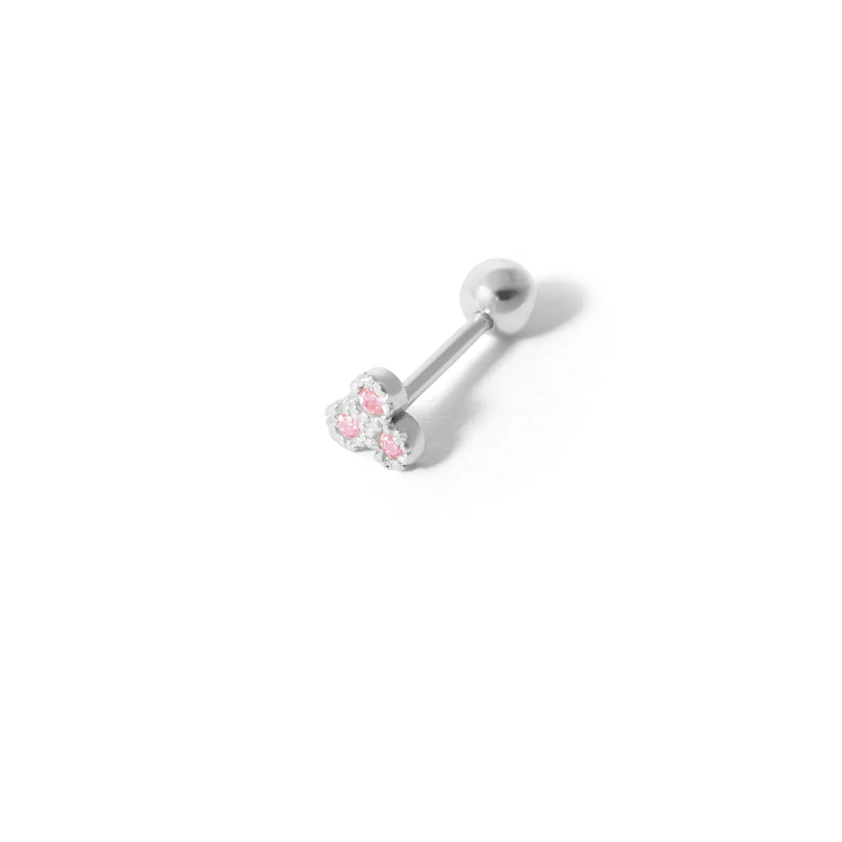 Rose Diamond Cluster Piercing