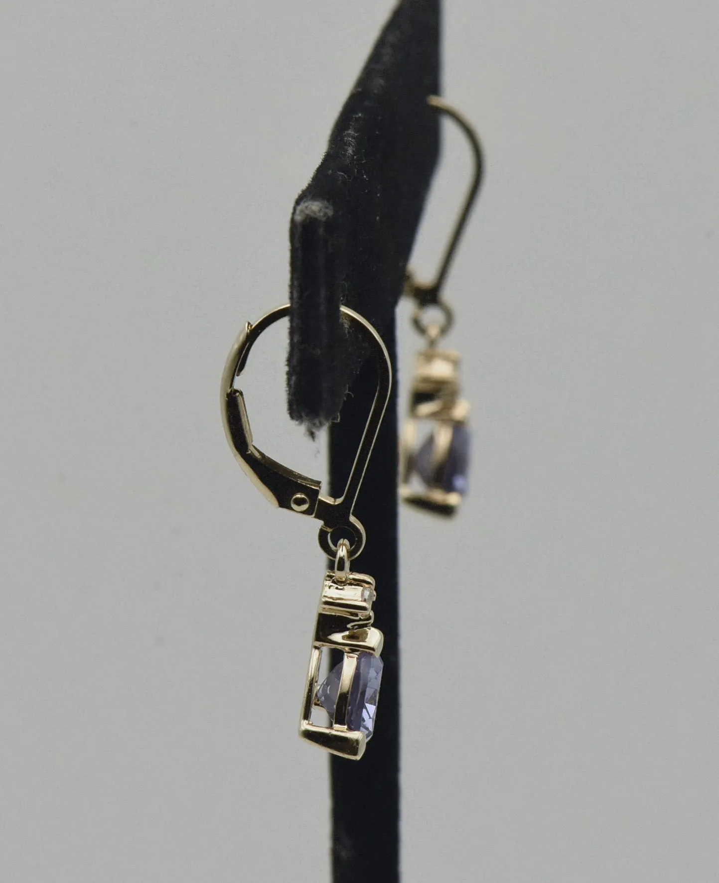 Ross-SImons - Synthetic Color Change Sapphire Vermeil Earrings