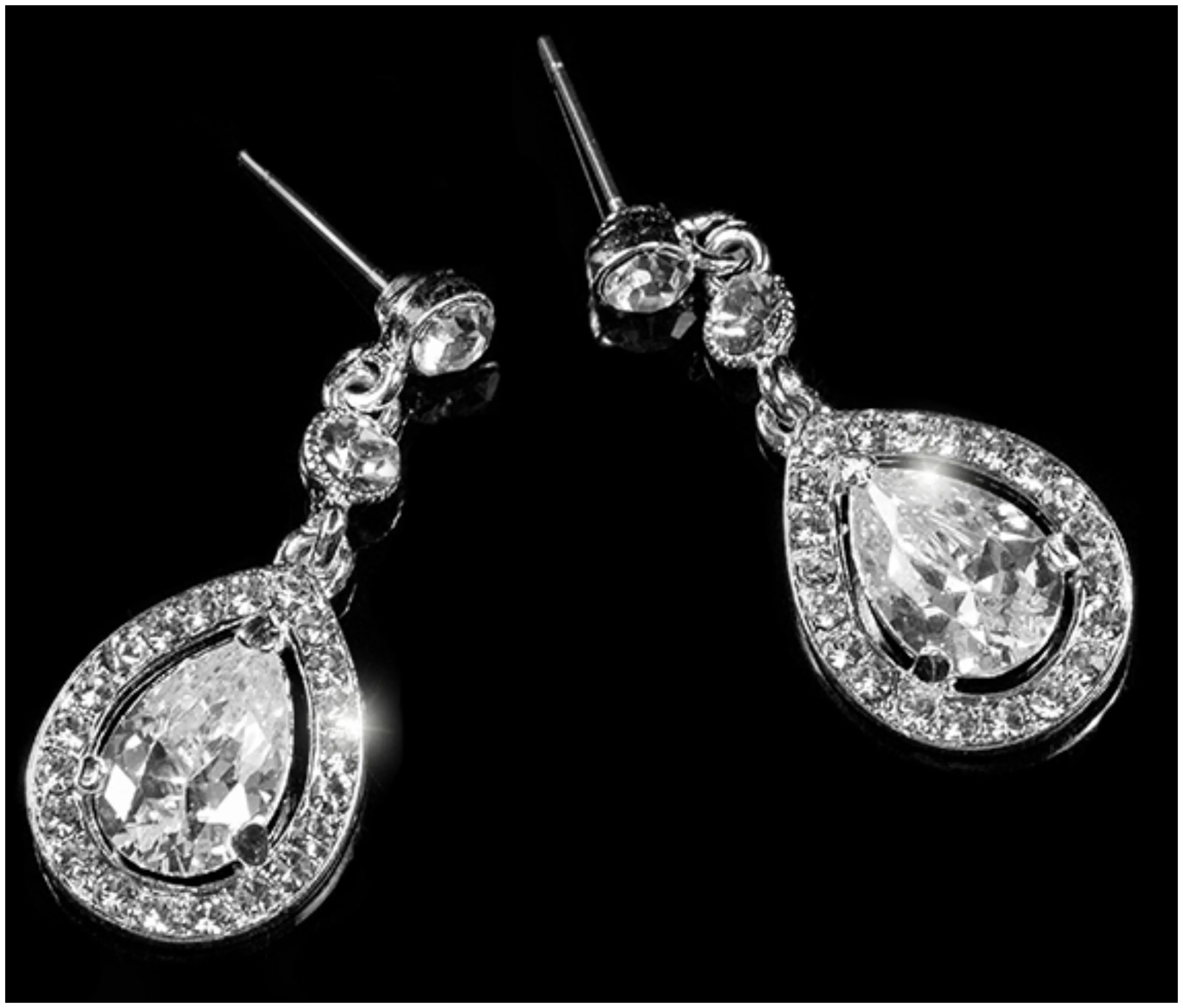 Sabrina Vintage Dangle Earrings | 4.5ct