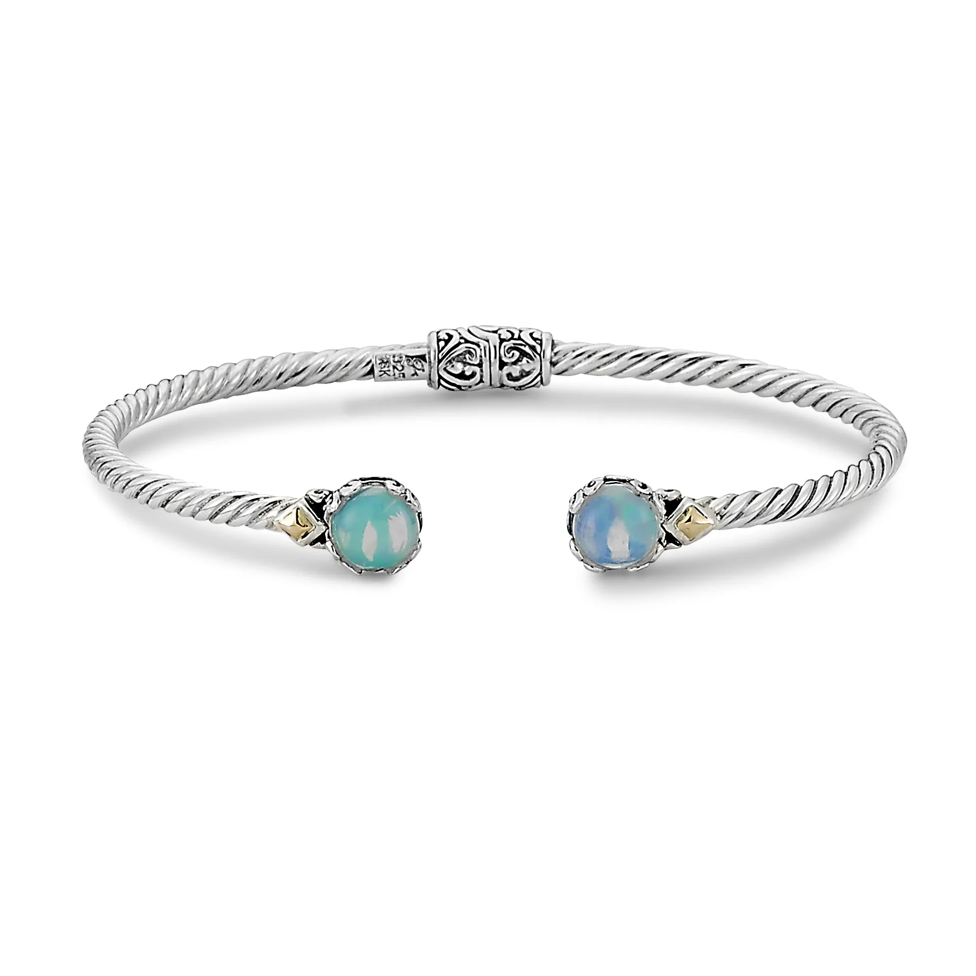 Samuel B. Opal Birthstone Glow Bangle Bracelet - October