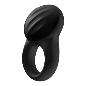 Satisfyer Signet Ring Vibrating Cock Ring with Long-Distance App Control