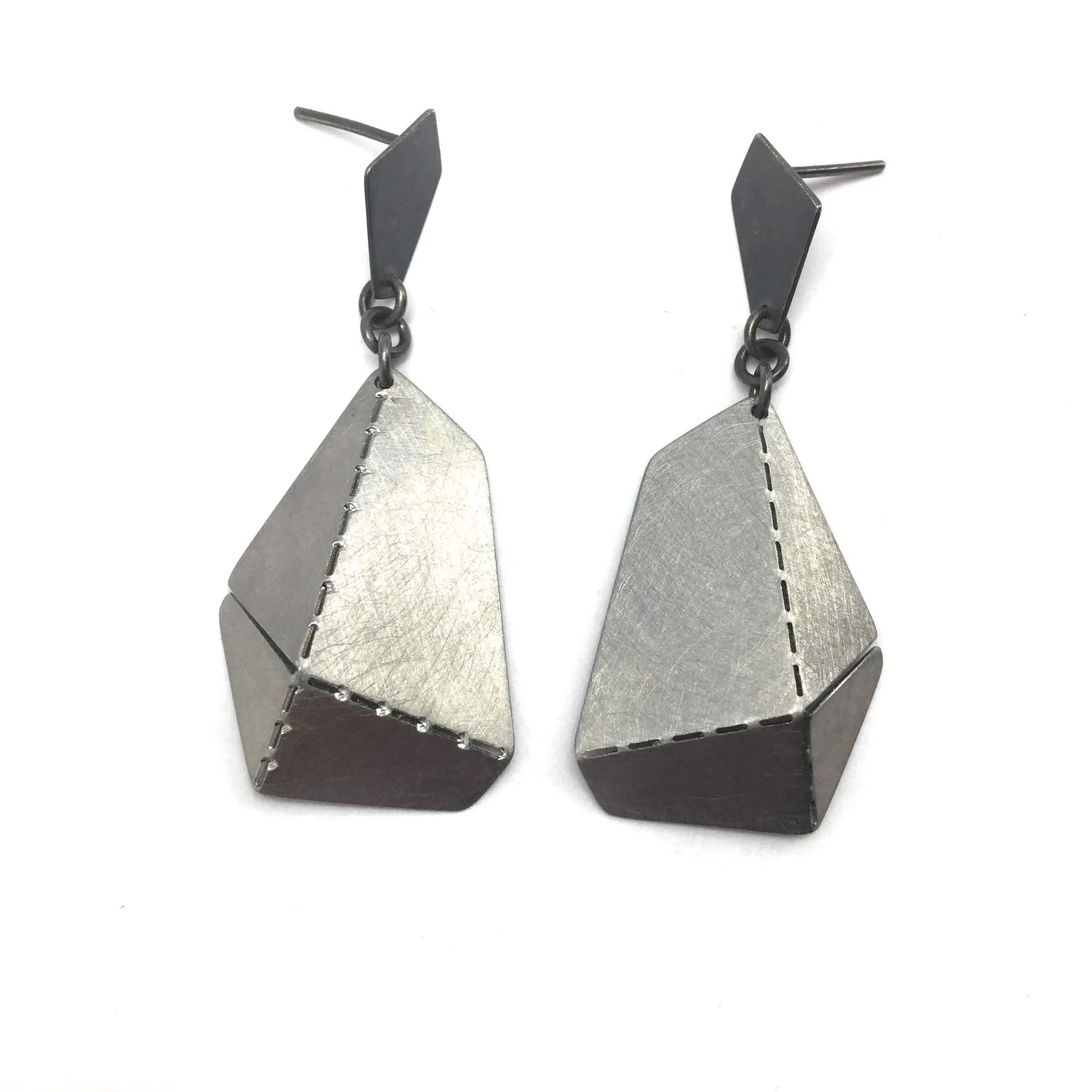 Short Origami Earrings