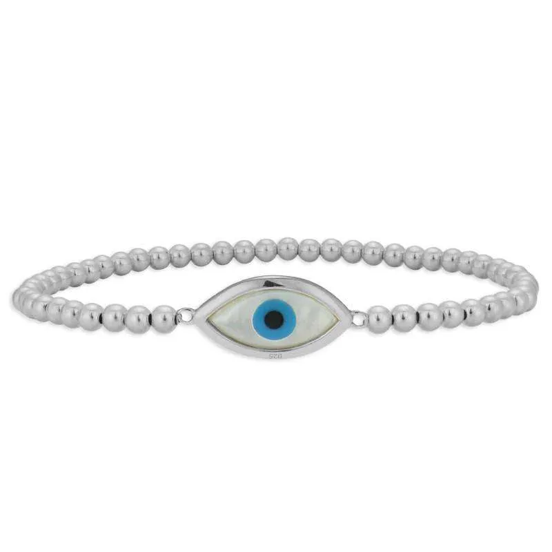 Sophie Turquoise Evil Eye Bead Bracelet