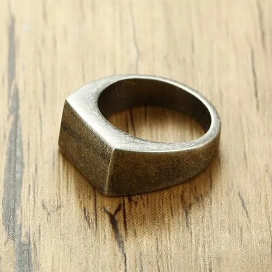 Square Signet Ring