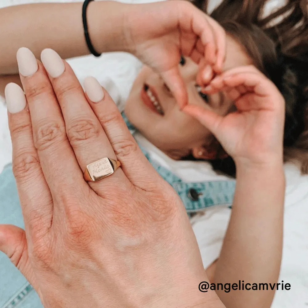 Square Signet Ring