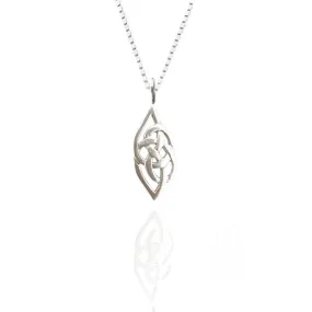 Sterling Silver Celtic Flow Pendant