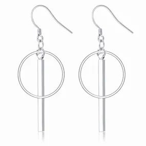 Sterling Silver Linked Earrings