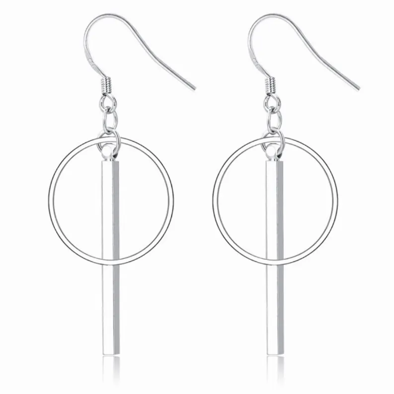 Sterling Silver Linked Earrings