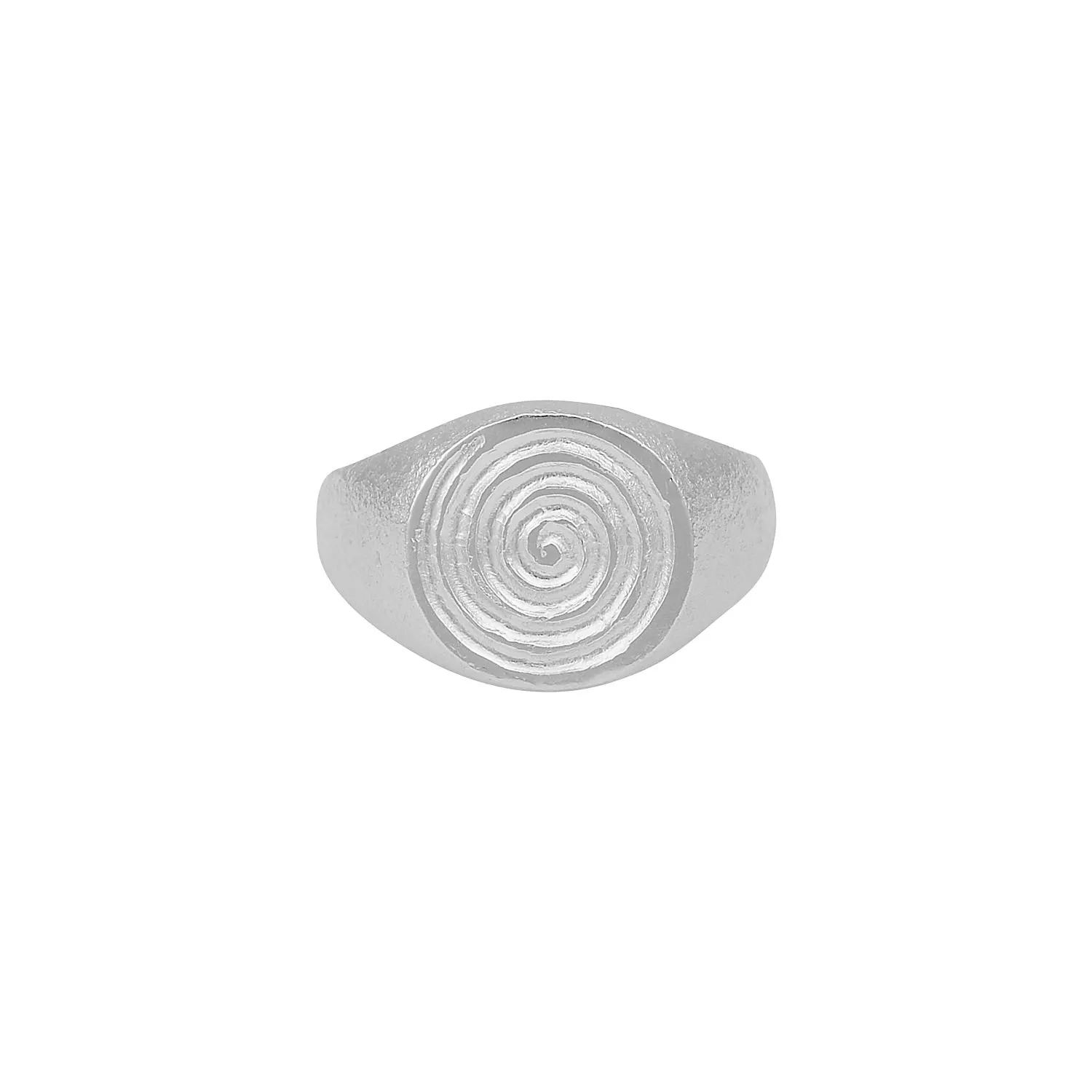 Swirl Ring Silver