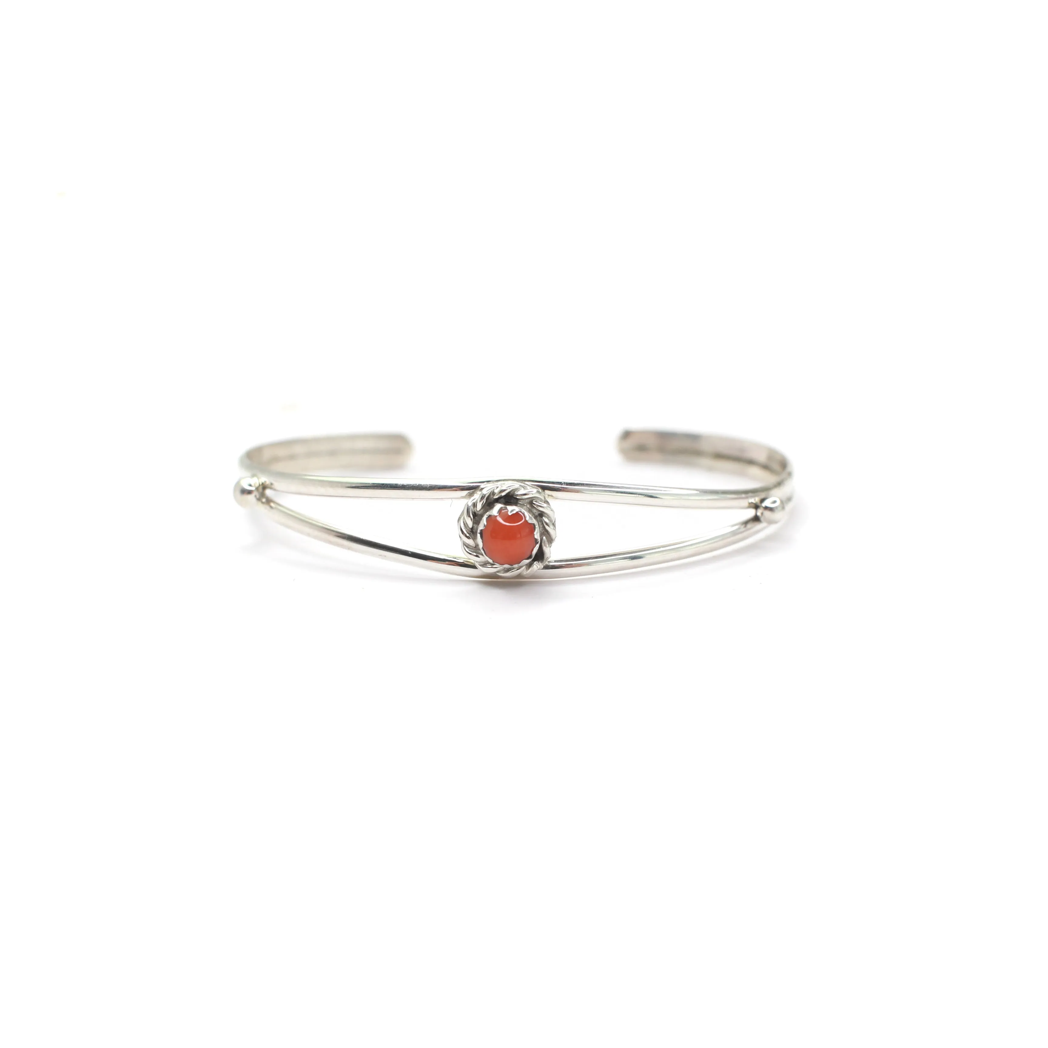 The Sutton Baby Cuff - Coral