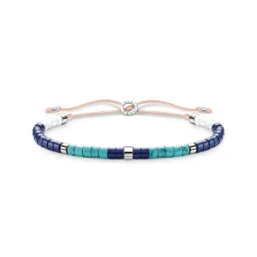 Thomas Sabo Bracelet With Blue Stones A2065-775-7