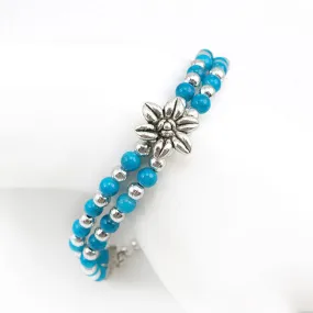 Tibetan Silver and Turquoise Bracelet