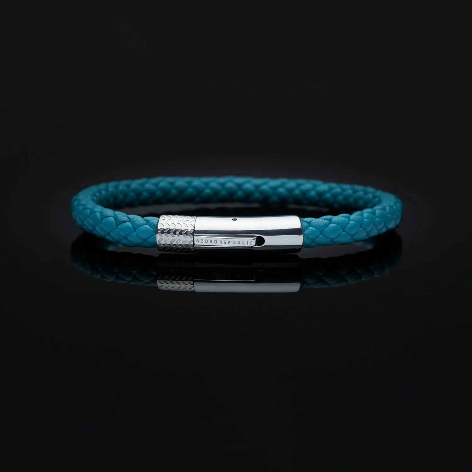 Turquoise Leather Bracelet