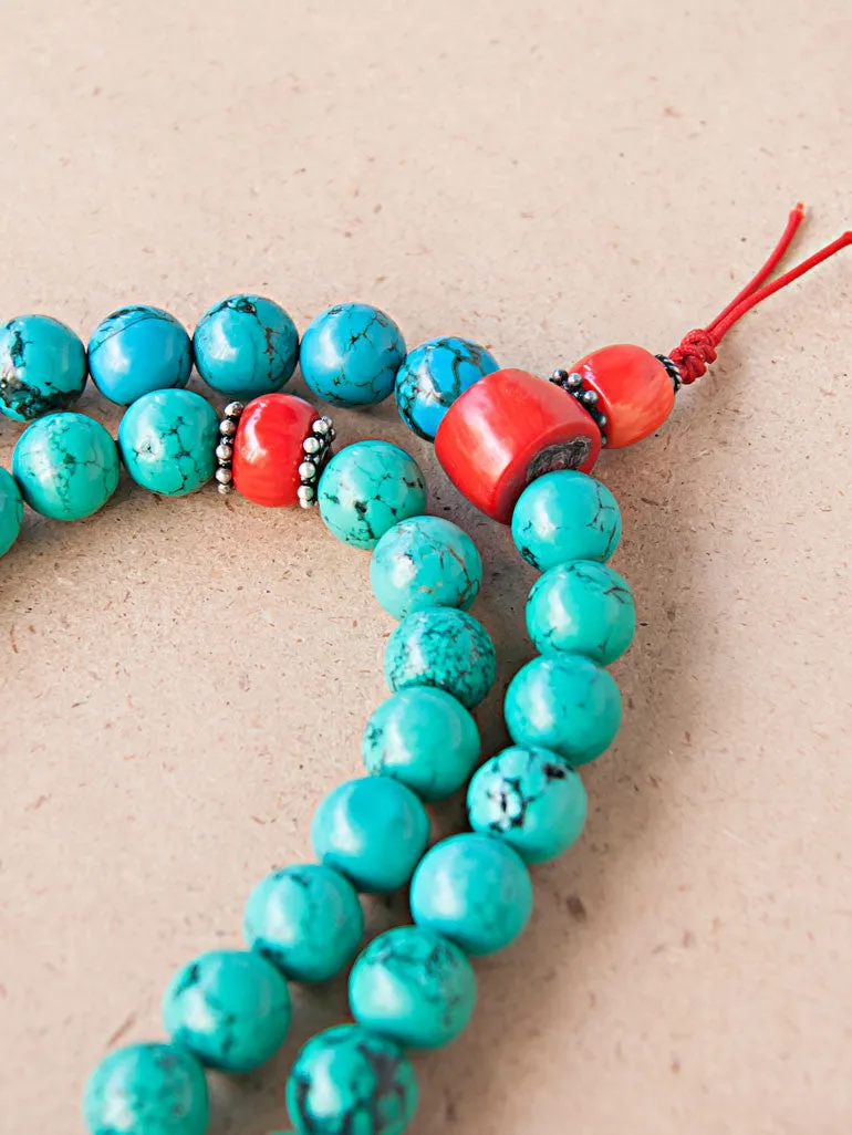 Turquoise Mala Bead