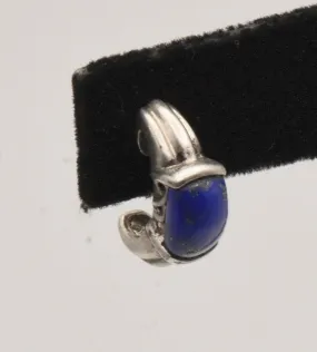 UNMATCHED Vintage Sterling Silver Lapis Lazuli Earring