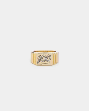 Wild For The Weekend Heaven Sent 100 Signet Ring (Medium) Gold