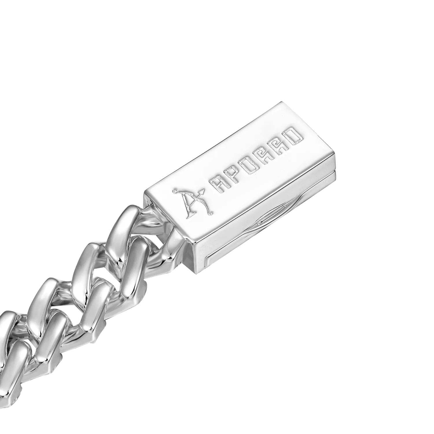 Women's Emerald Cut Prong Cuban Link Bracelet