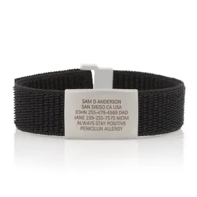 Wristband ID -Stride (Silver)